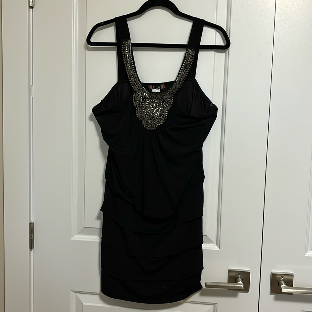 Black any occasion dress by Trixxi. Size XL